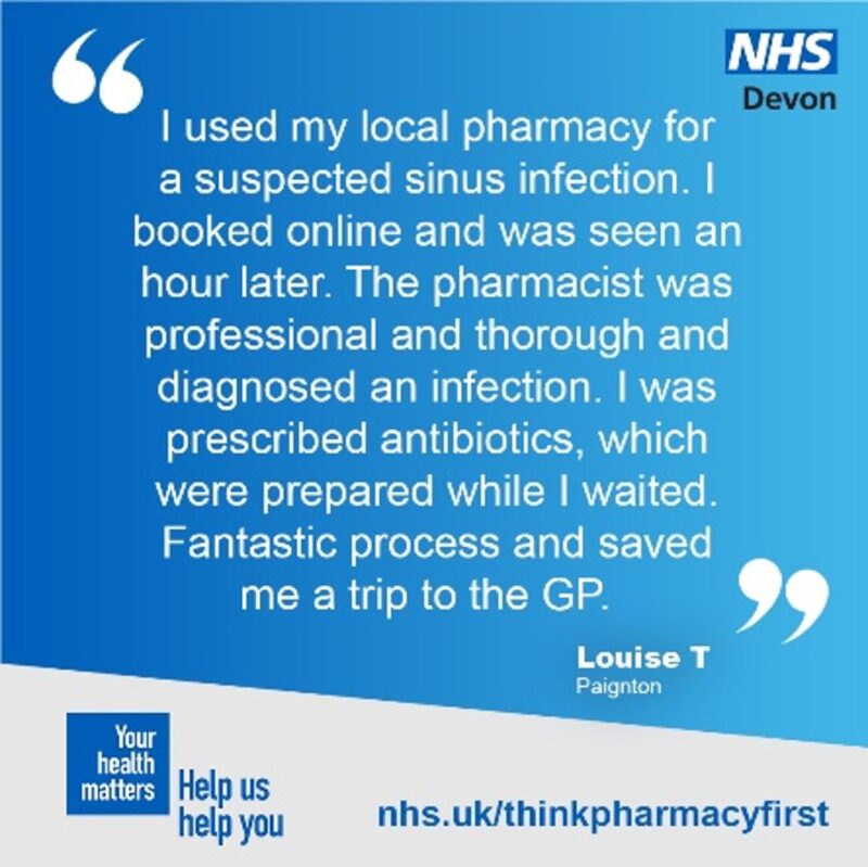 Pharmacy First - One Devon